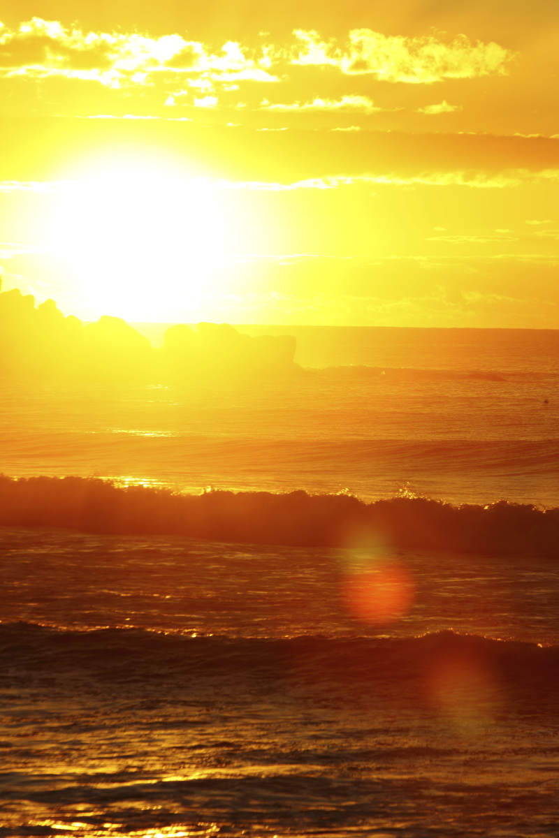 Avalon Beach, just before I left