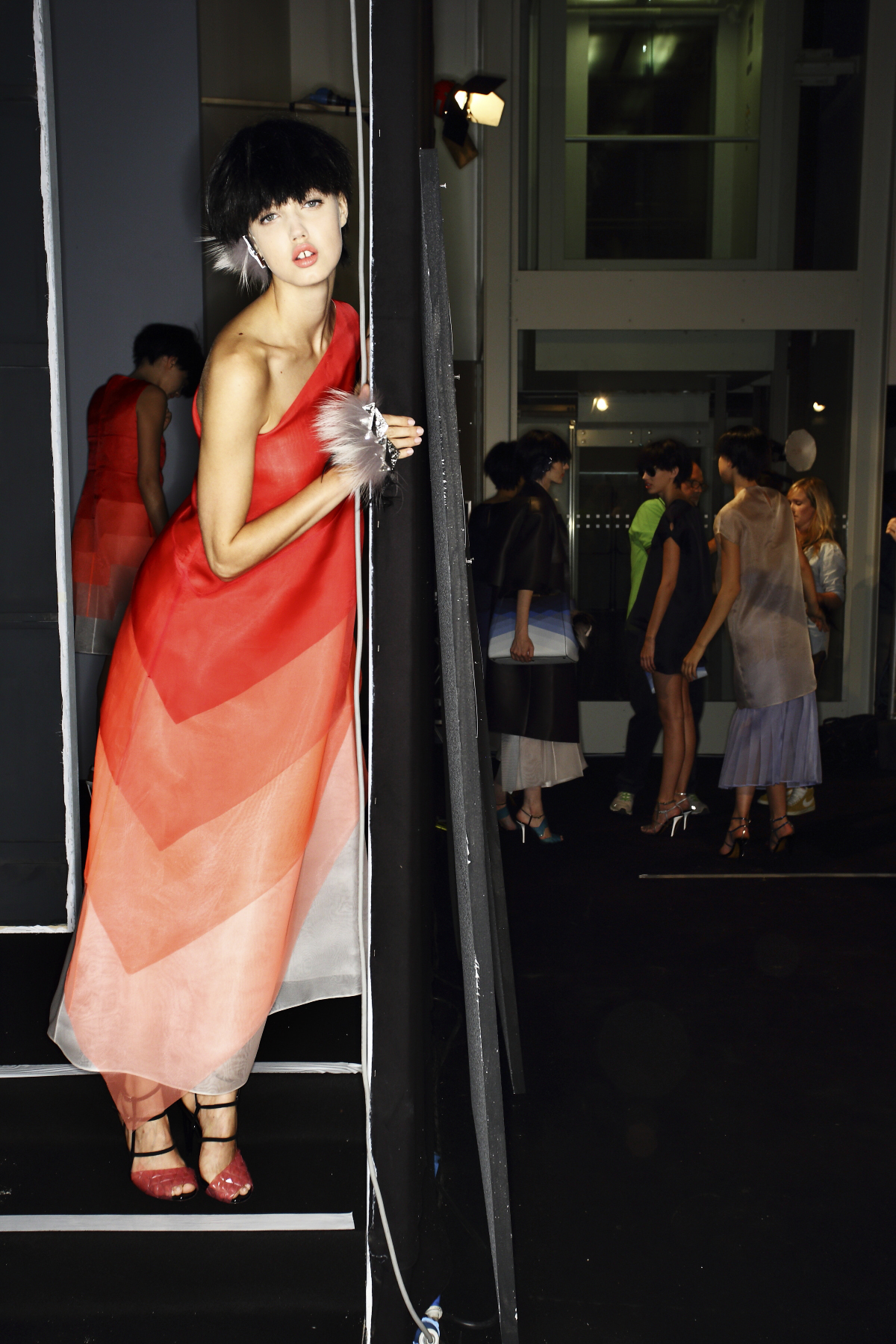 Fendi SS14 Fashion Milan Backstage