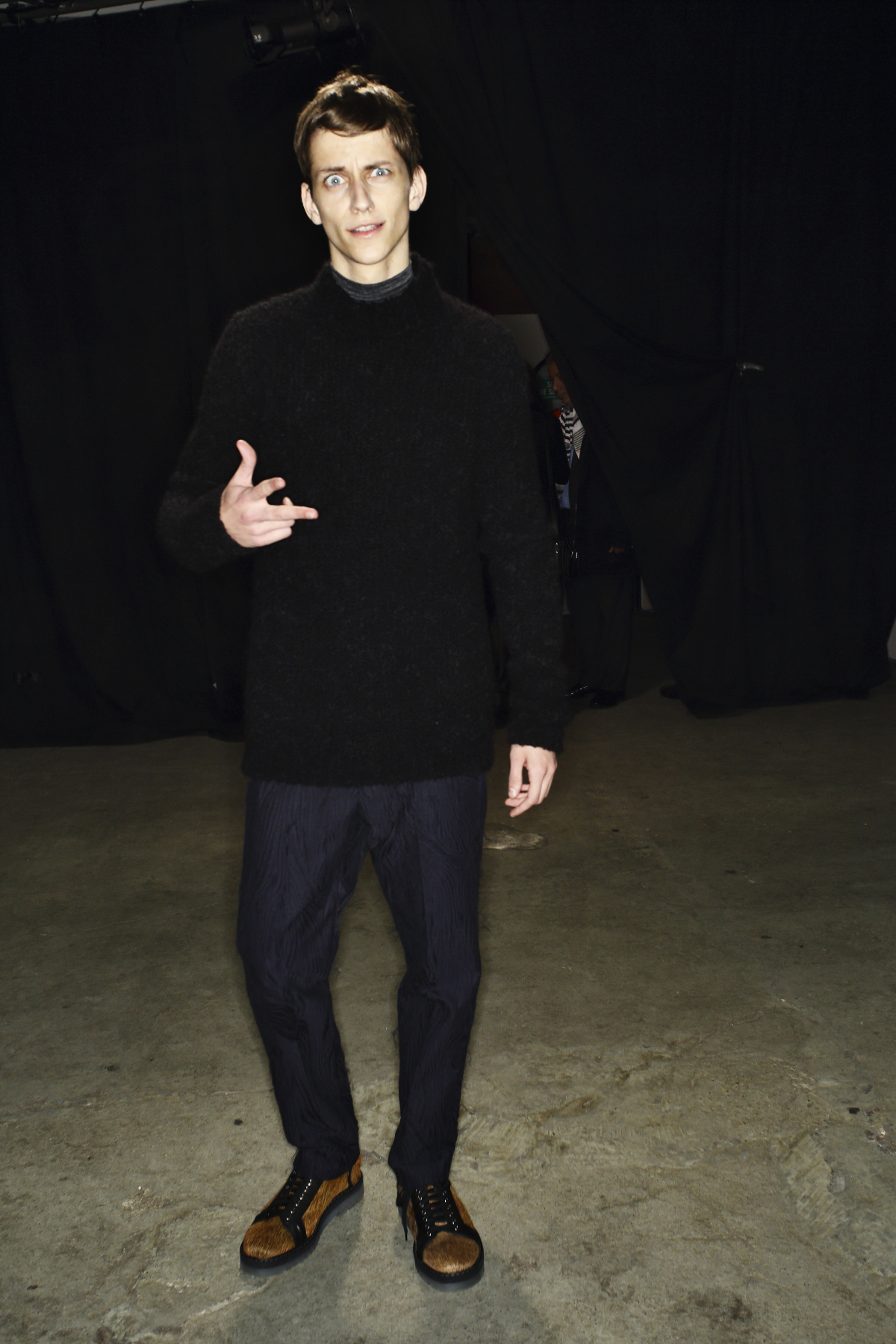 Damir Doma AW14-15 Men Fashion Show Paris Backstage