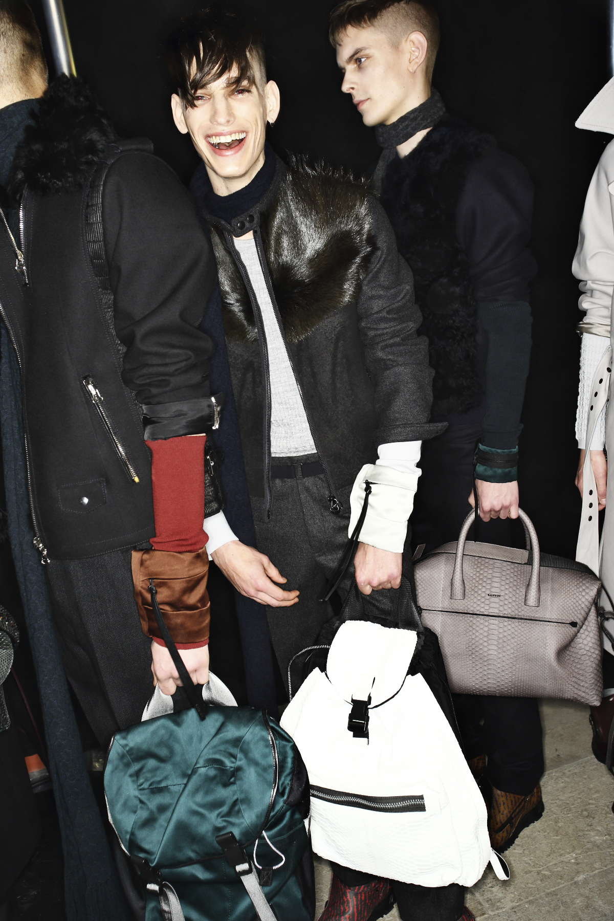 Lanvin AW14-15 Men Fashion Show Paris Backstage