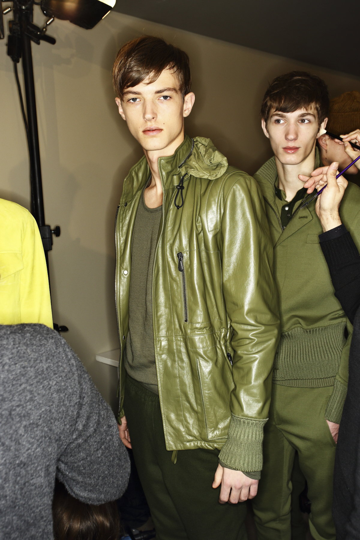 Bottega Veneta Men Fashion Show Milan Backstage