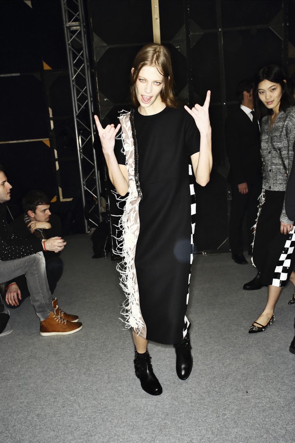 N°21  AW14-15 Fashion Show Milan Backstage