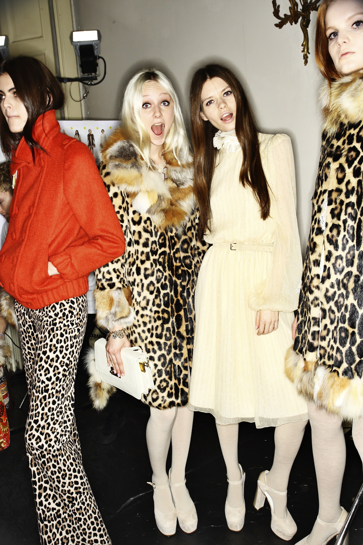 Blugirl AW14-15 Fashion Show Milan Backstage