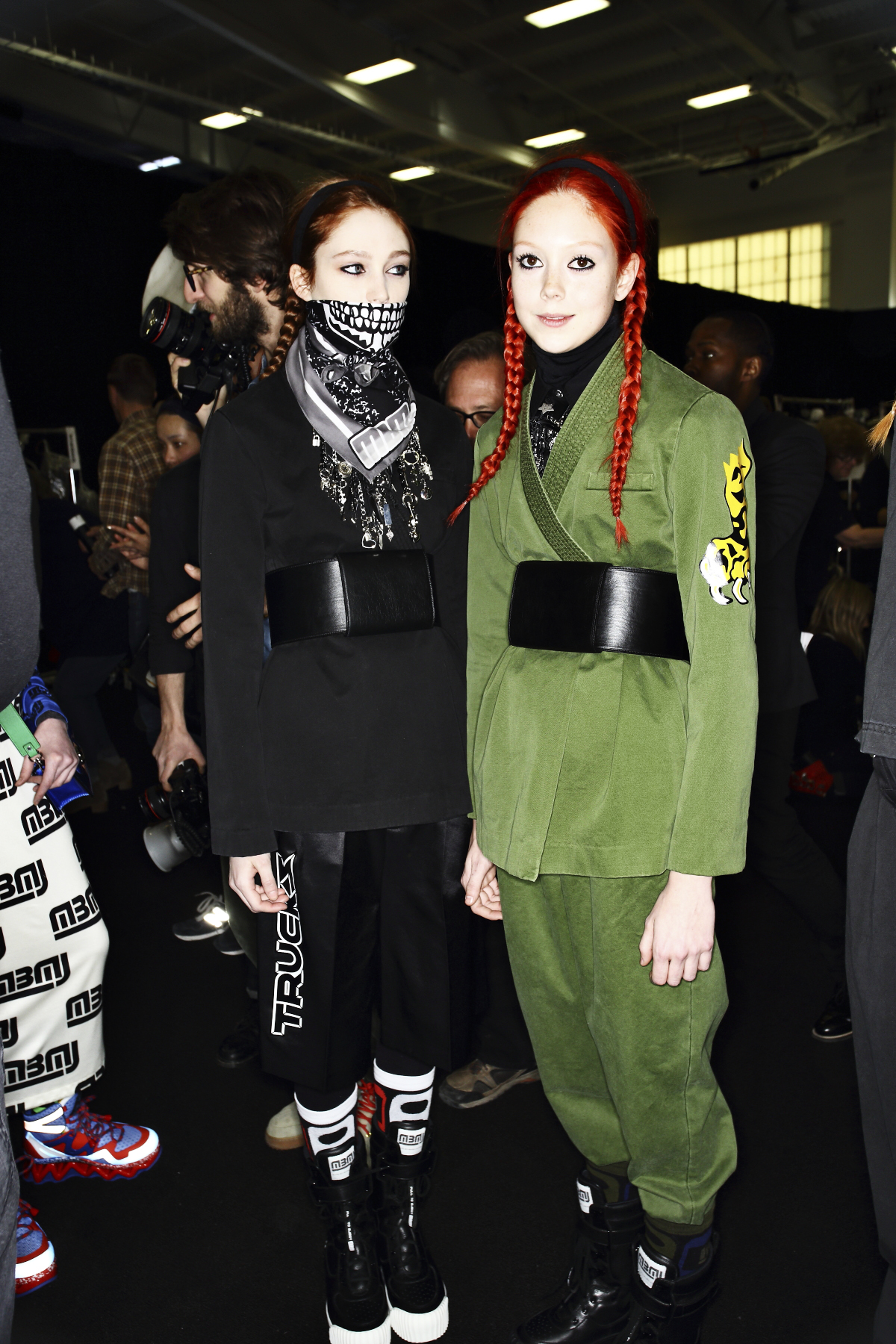 Marc by Marc Jacobs AW14-15 Fashion Show New York Backstage