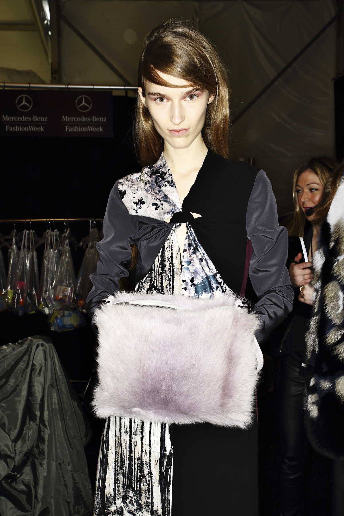 BCBG max Azria AW14-15 Fashion Show New York Backstage