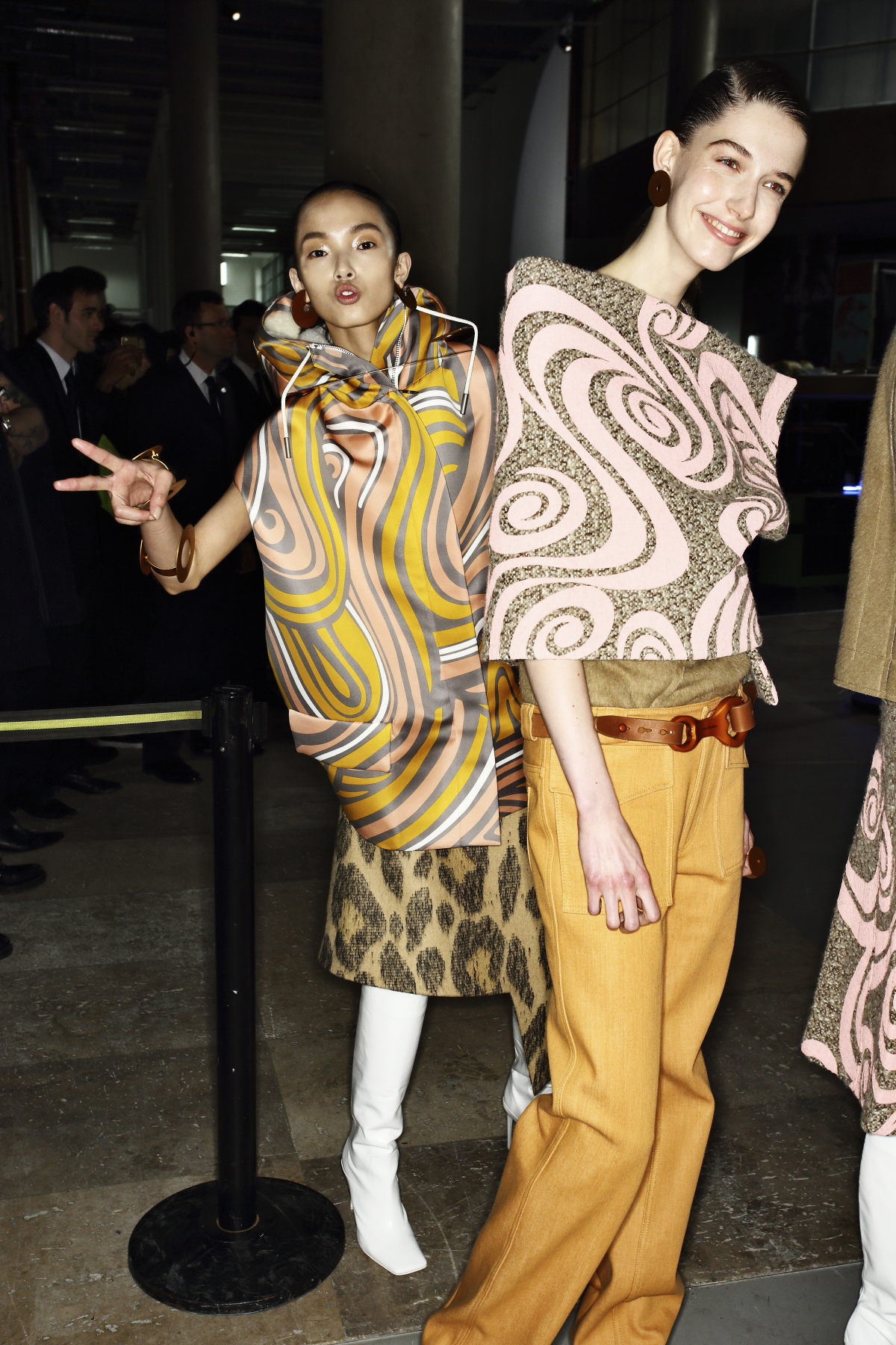 ACNE AW14-15 Fashion Show Paris Backstage