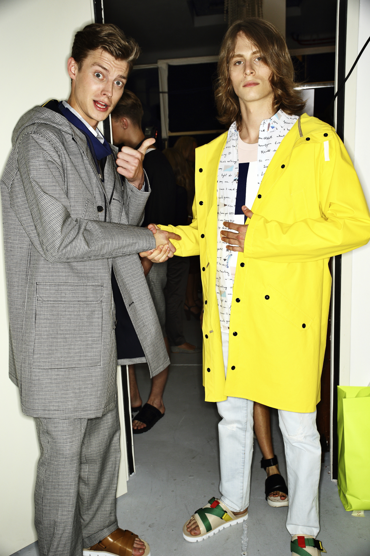 MSGM SS15 Men Fashion Show Milan Backstage