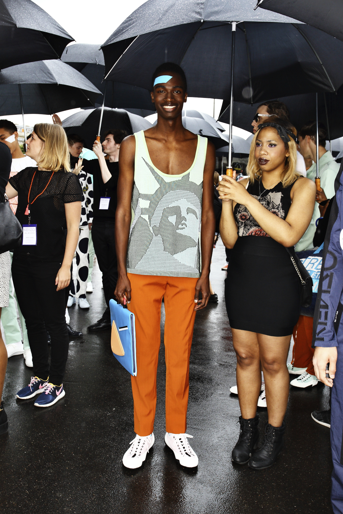 Kenzo SS15 Men Fashion Show Paris Backstage