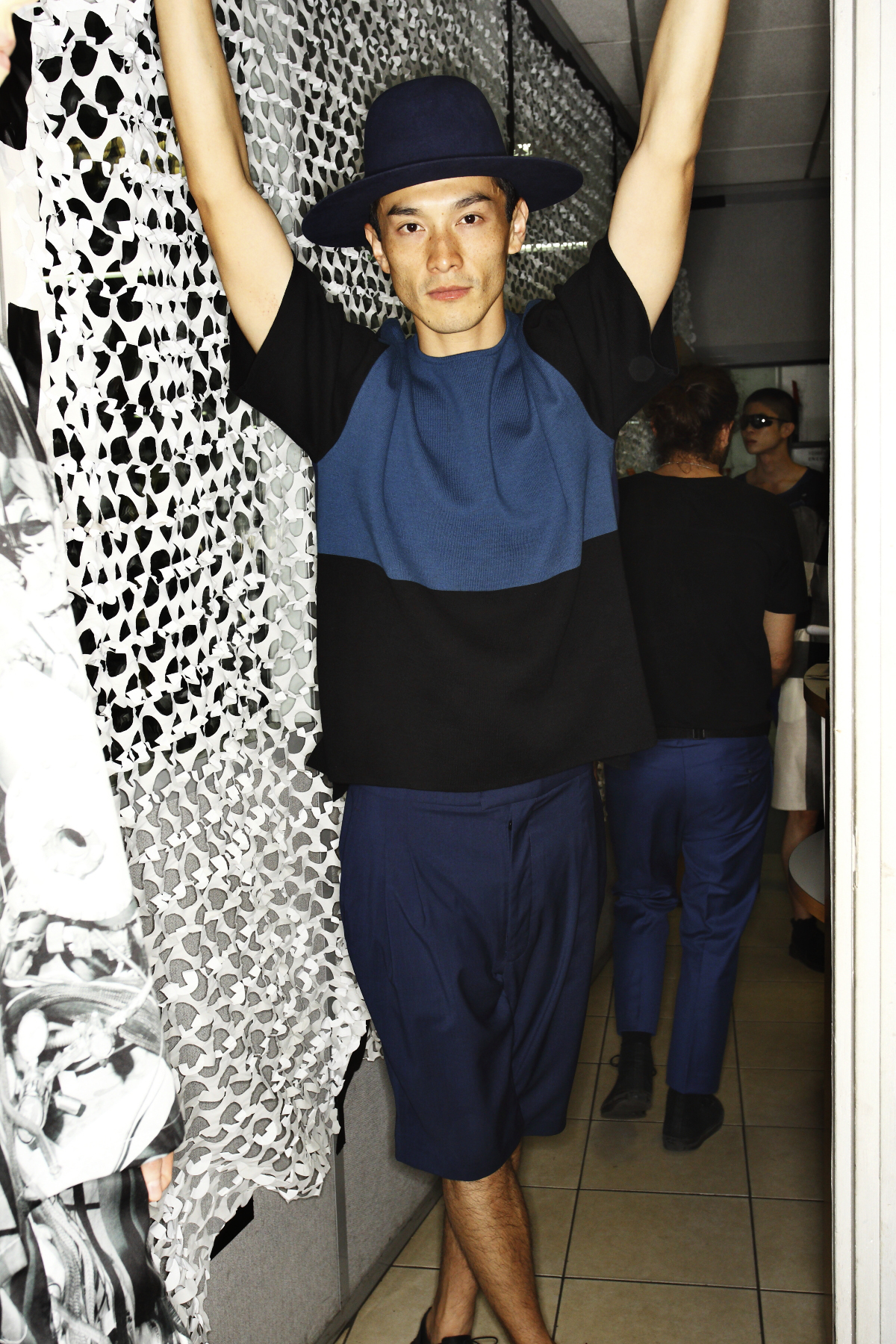 Etudes Studio SS15 Men Fashion Show Paris ( Garage ) Backstage