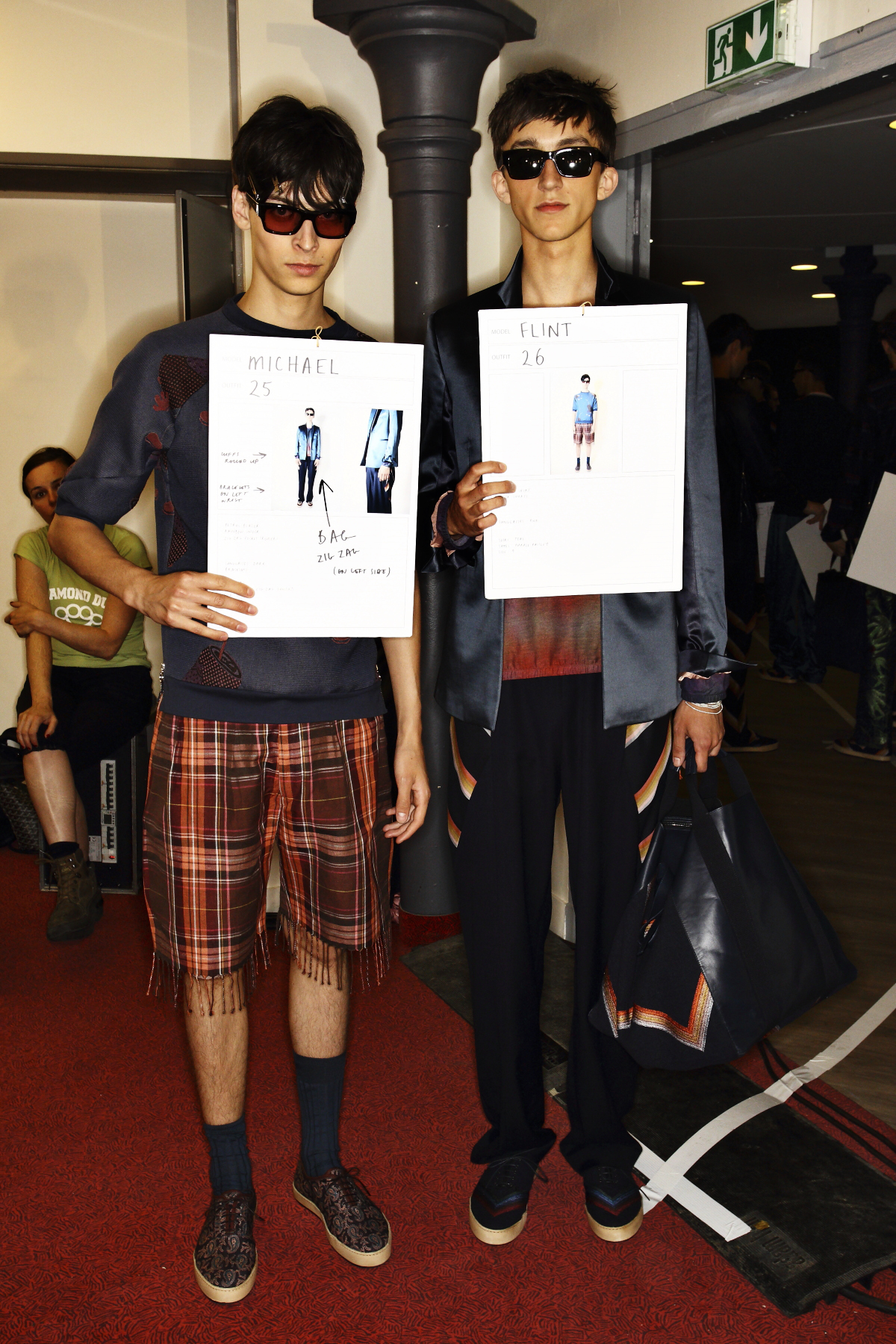 Paul Smith SS15 Men Fashion Show Paris Backstage