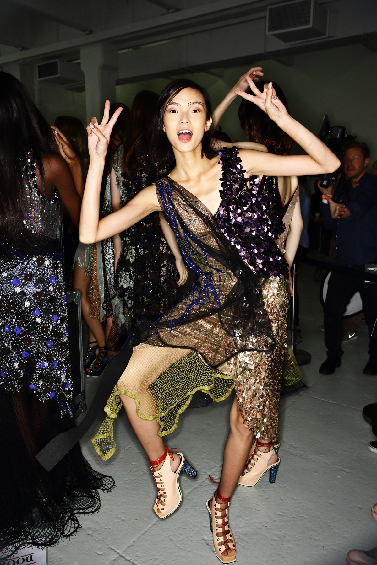 Rodarte SS15 Fashion Show New York Backstage