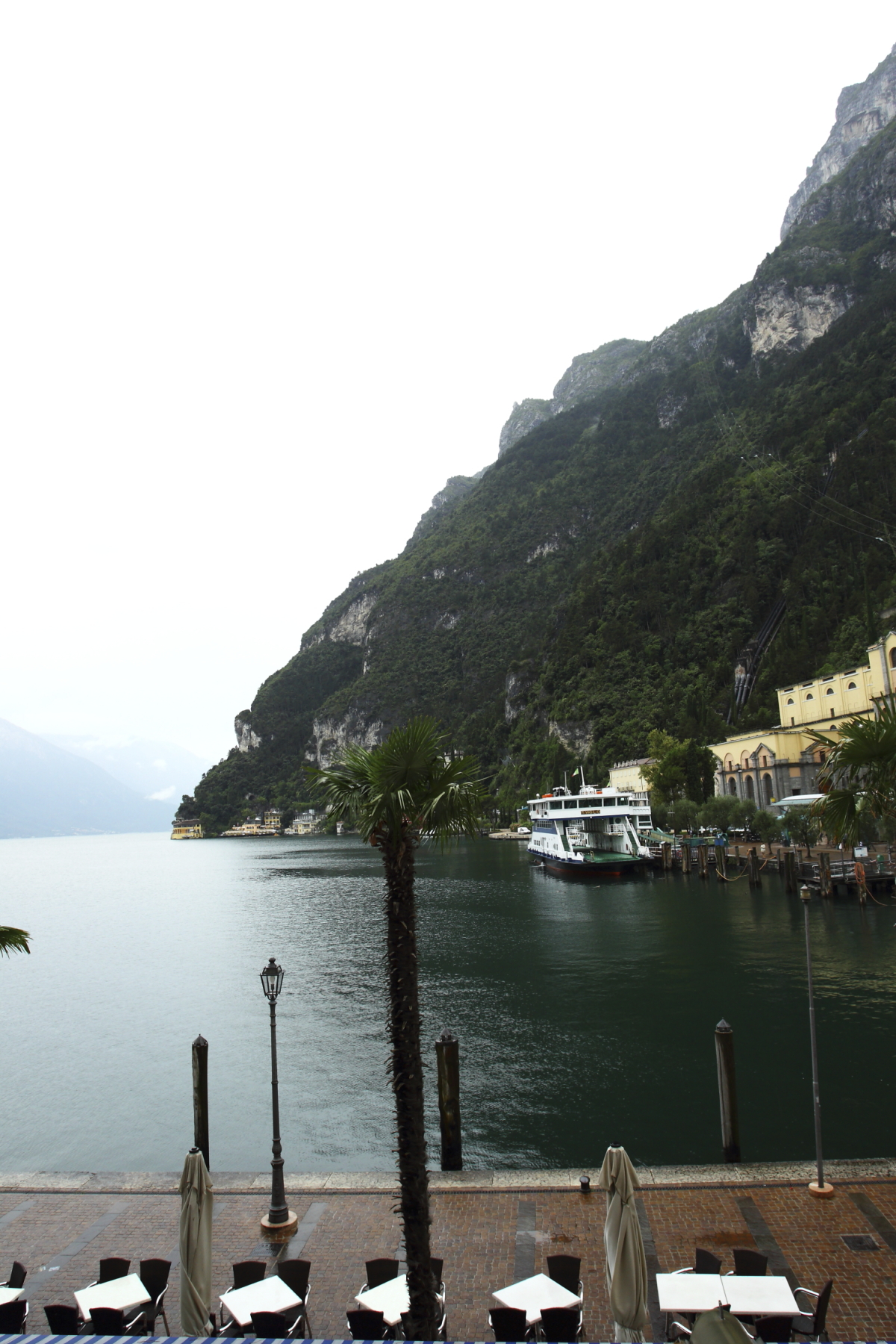 Leaving Riva Del Garda, Italy