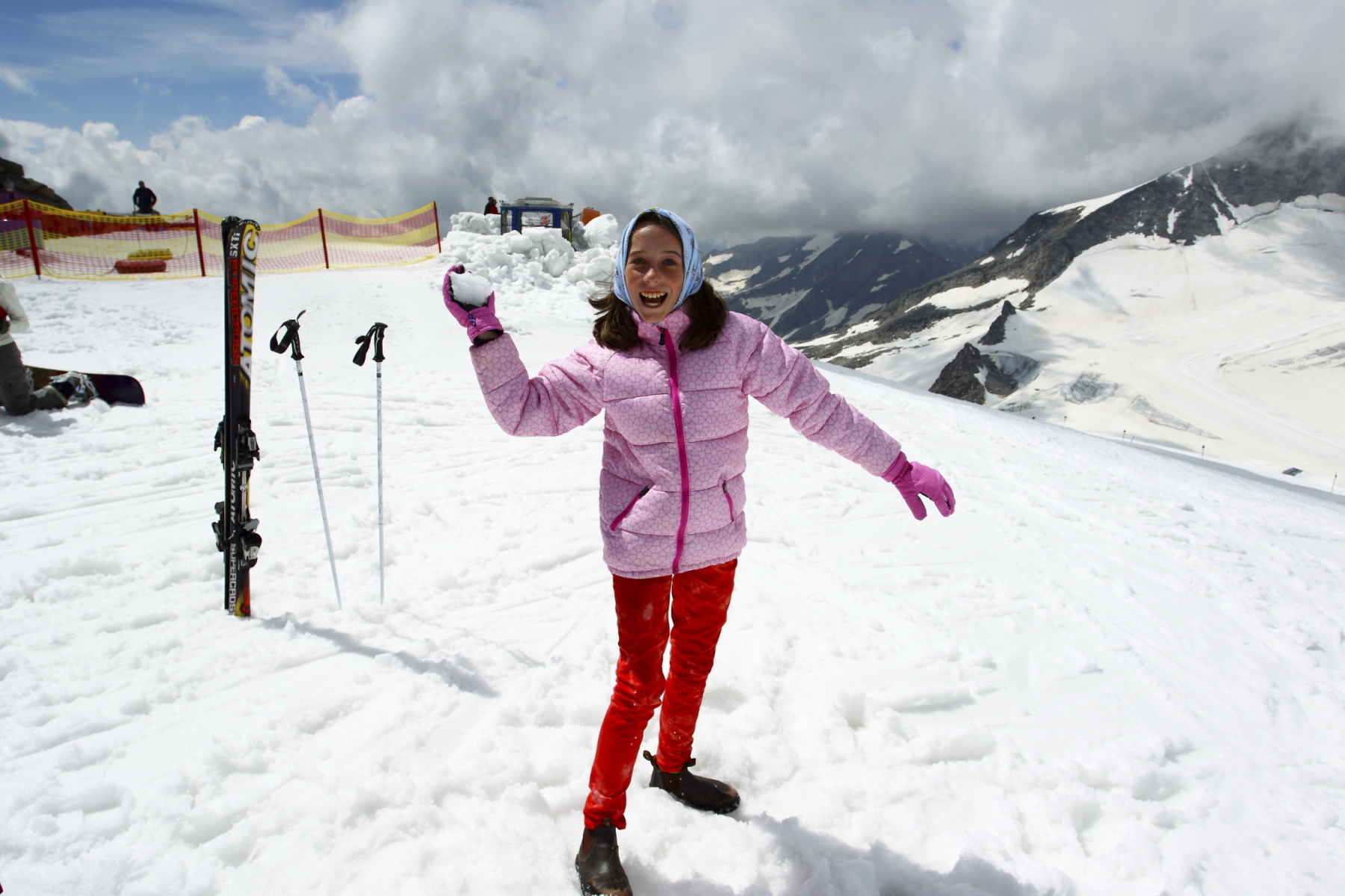 Hintertux Austria, a morning on the snow – in summer :-)