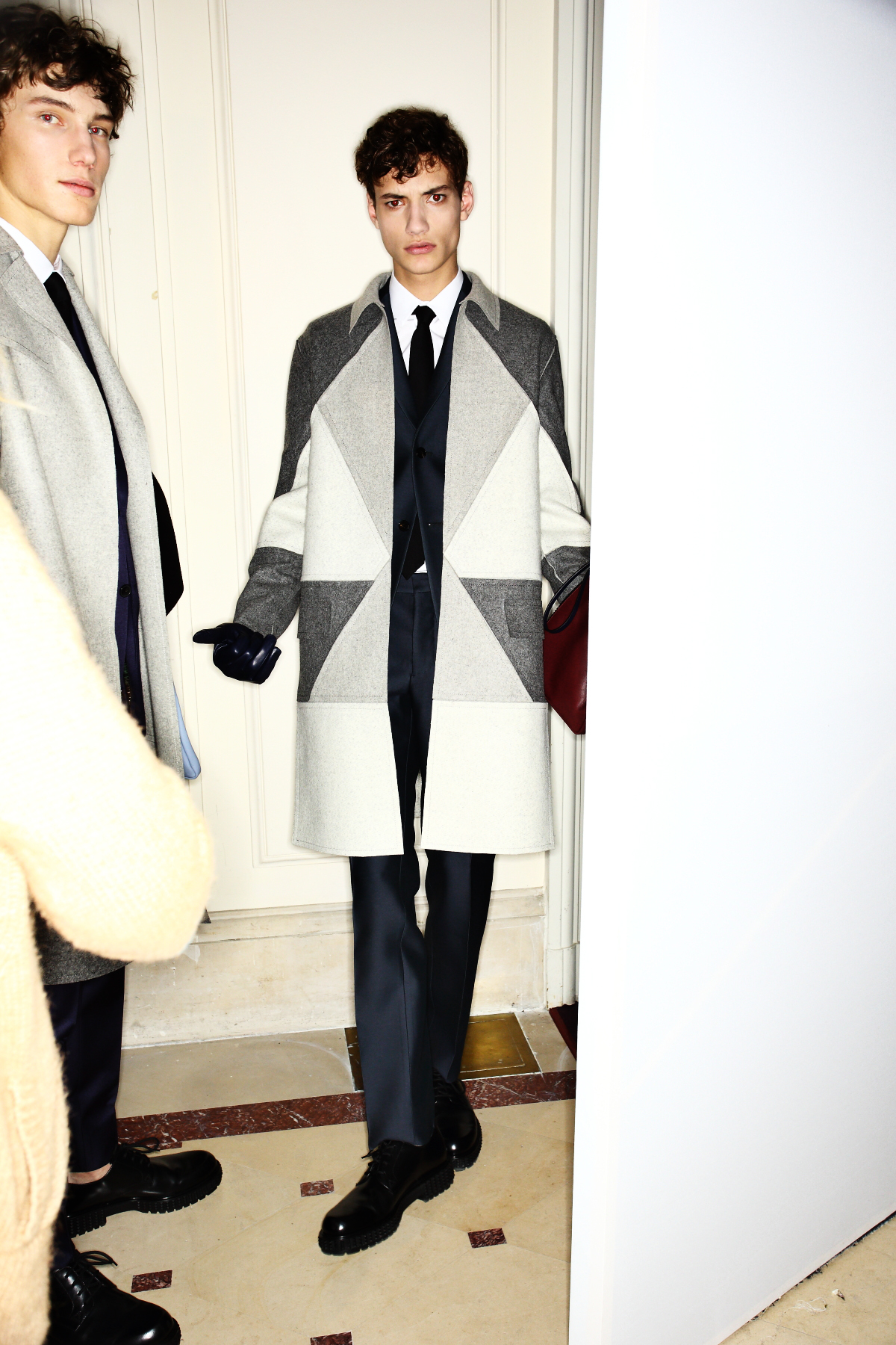 Valentino AW1516 Men Fashion Show Paris Backstage