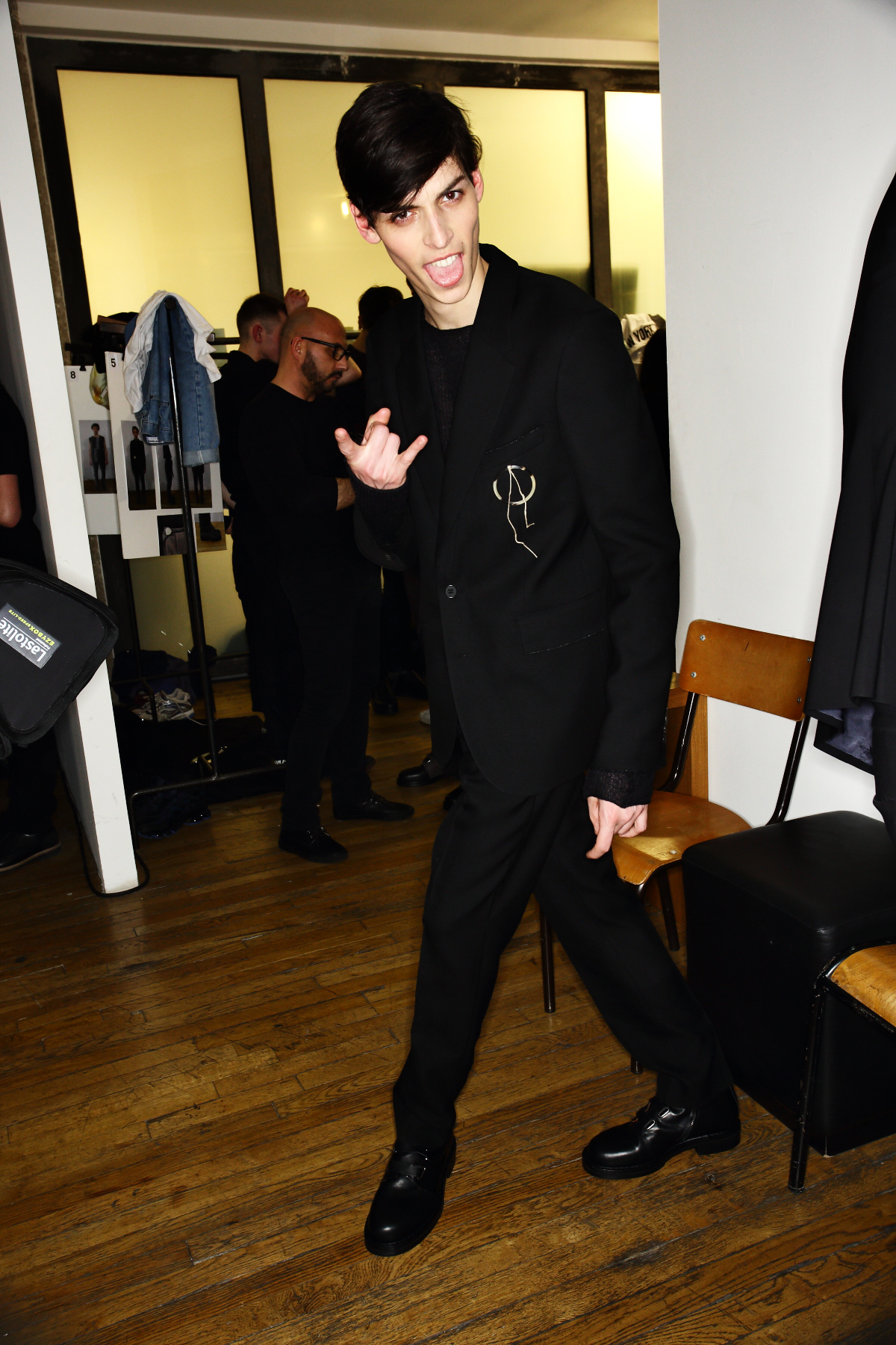 Damir Doma AW1516 Men Fashion Show Paris Backstage