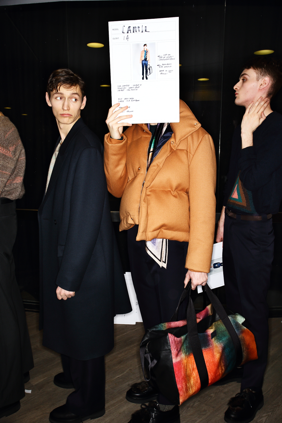 Paul Smith AW1516 Men Fashion Show Paris Backstage