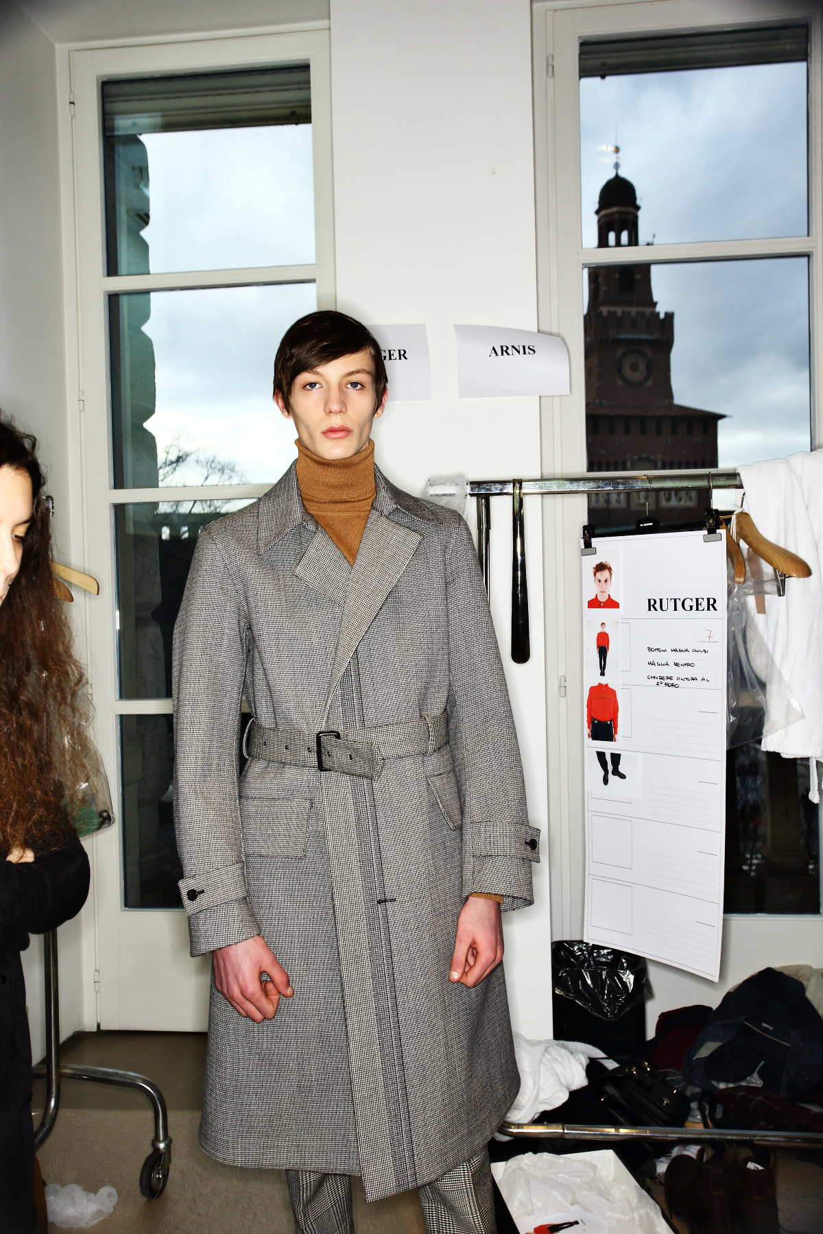 Jil Sander AW1516 Men Fashion Show Milan Backstage