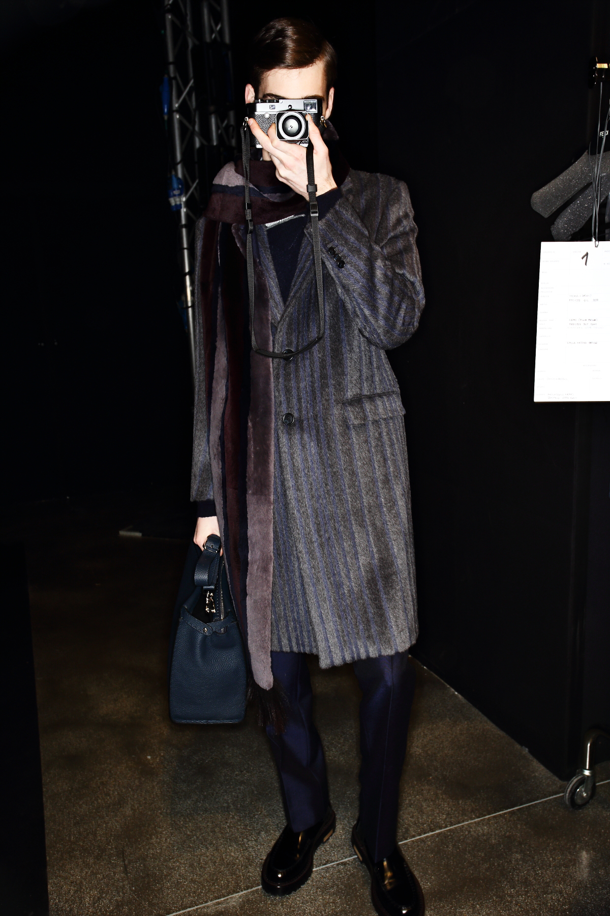 Fendi AW516 Men Fashion Show Paris Backstage