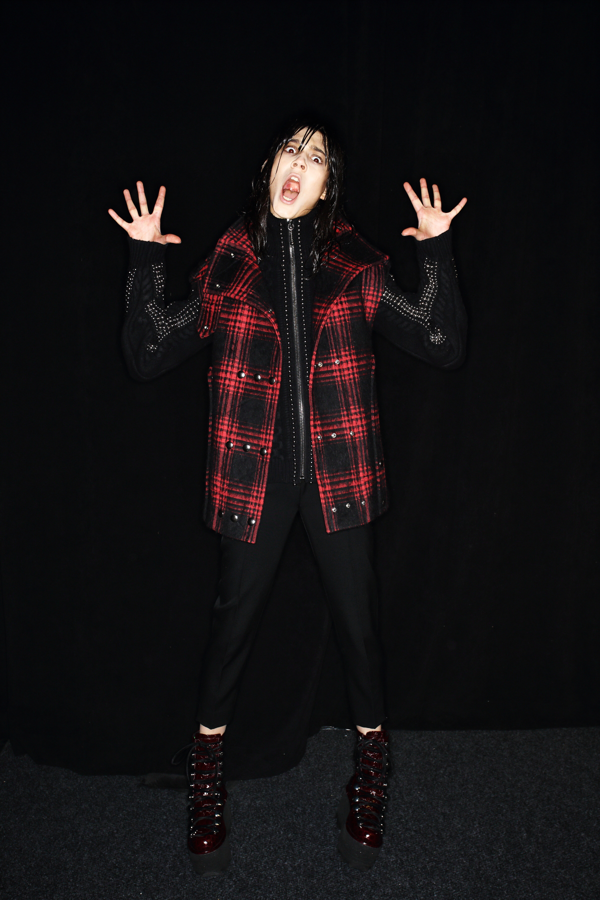 Alexander Wang FW1516 Fashion Show New York Backstage