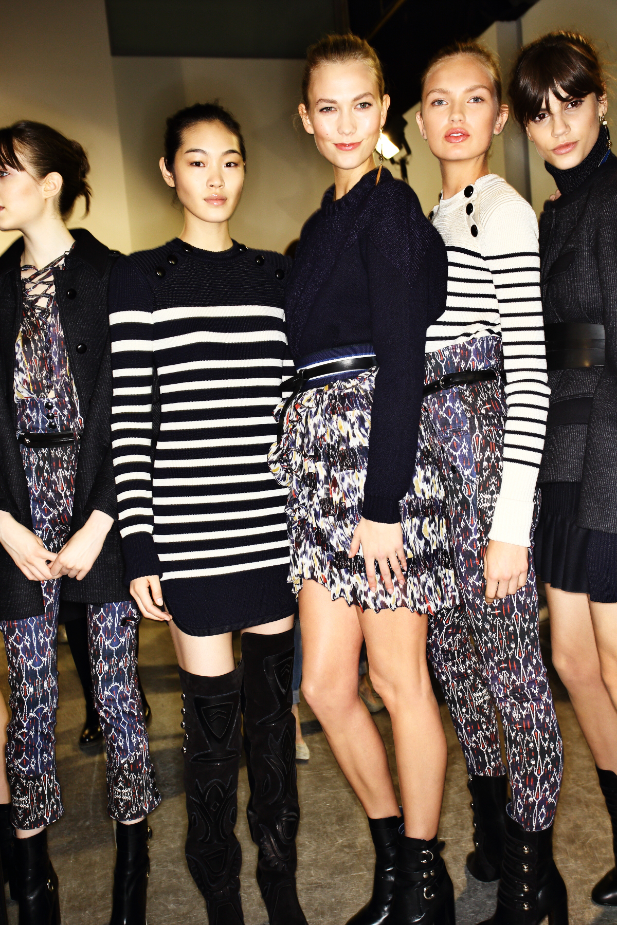 Isabel Marant AW1516 Fashion Show Paris Backstage