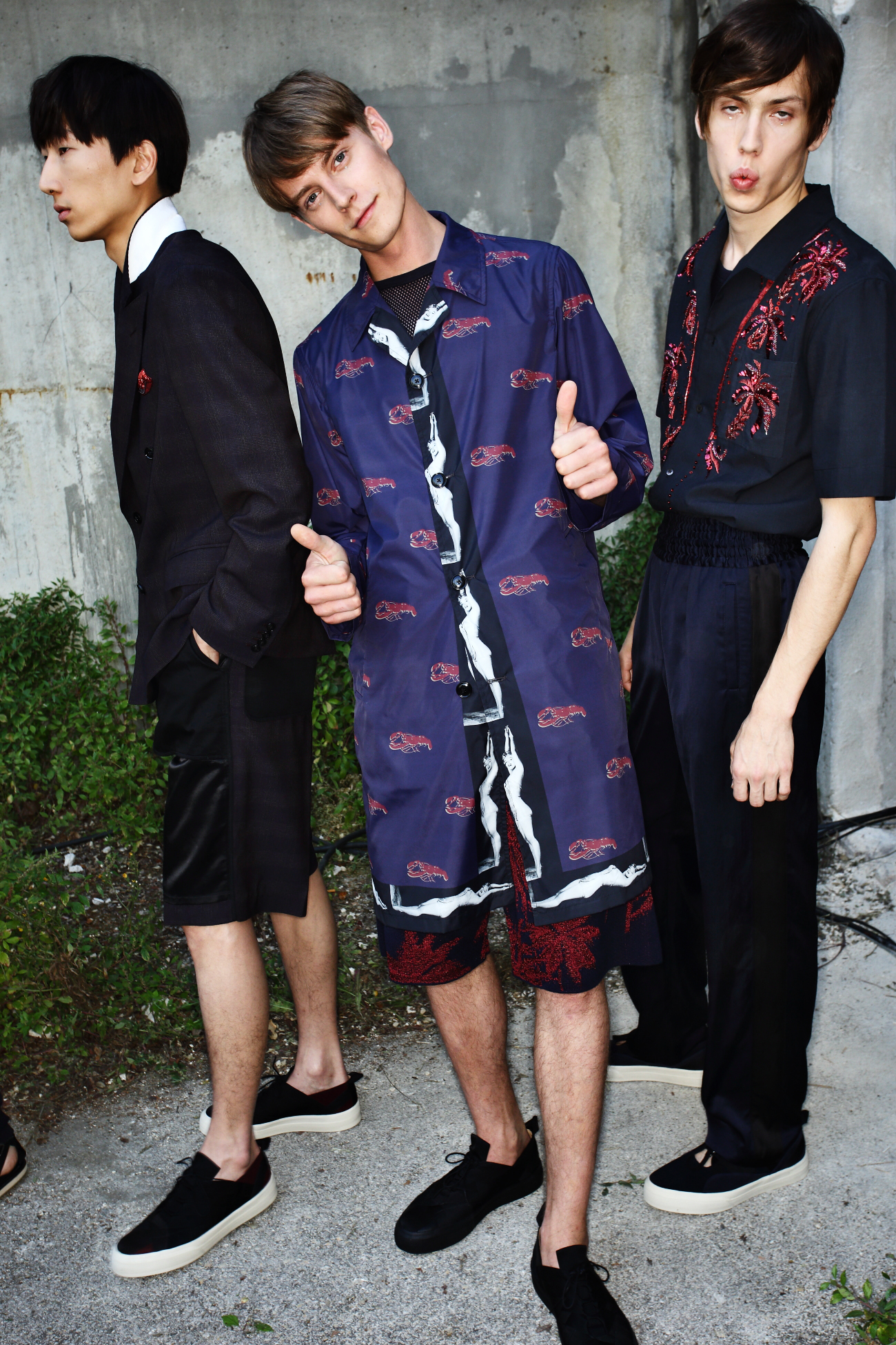 Dries Van Noten SS16 Men Fashion Show Paris Backstage