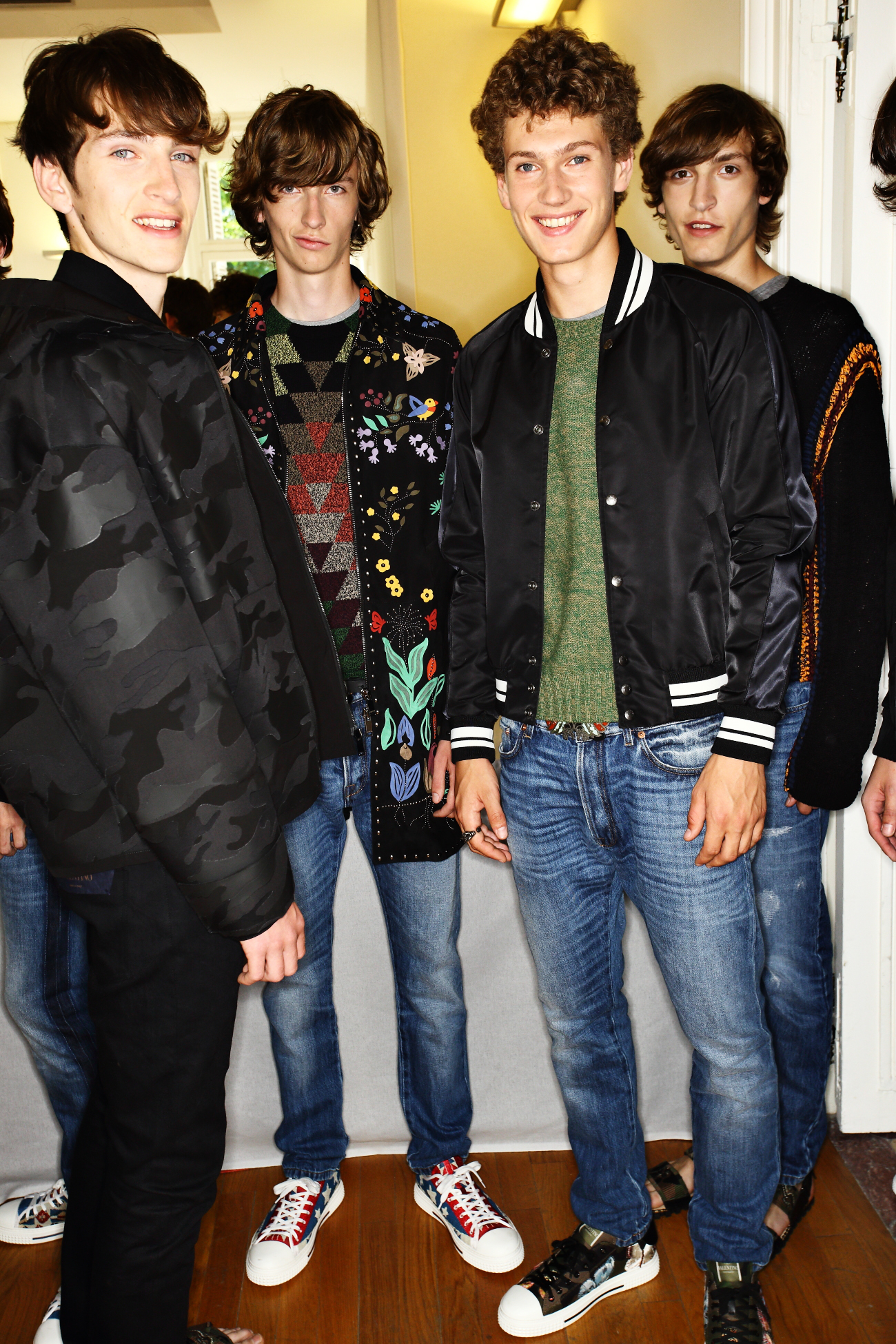 Valentino SS16 Men Fashion Show Paris Backstage