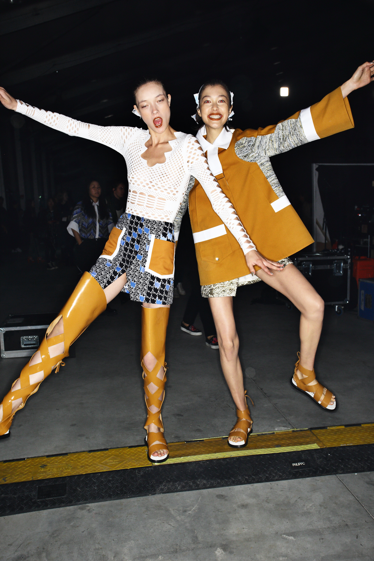 Kenzo SS16 Fashion Show Paris Backstage