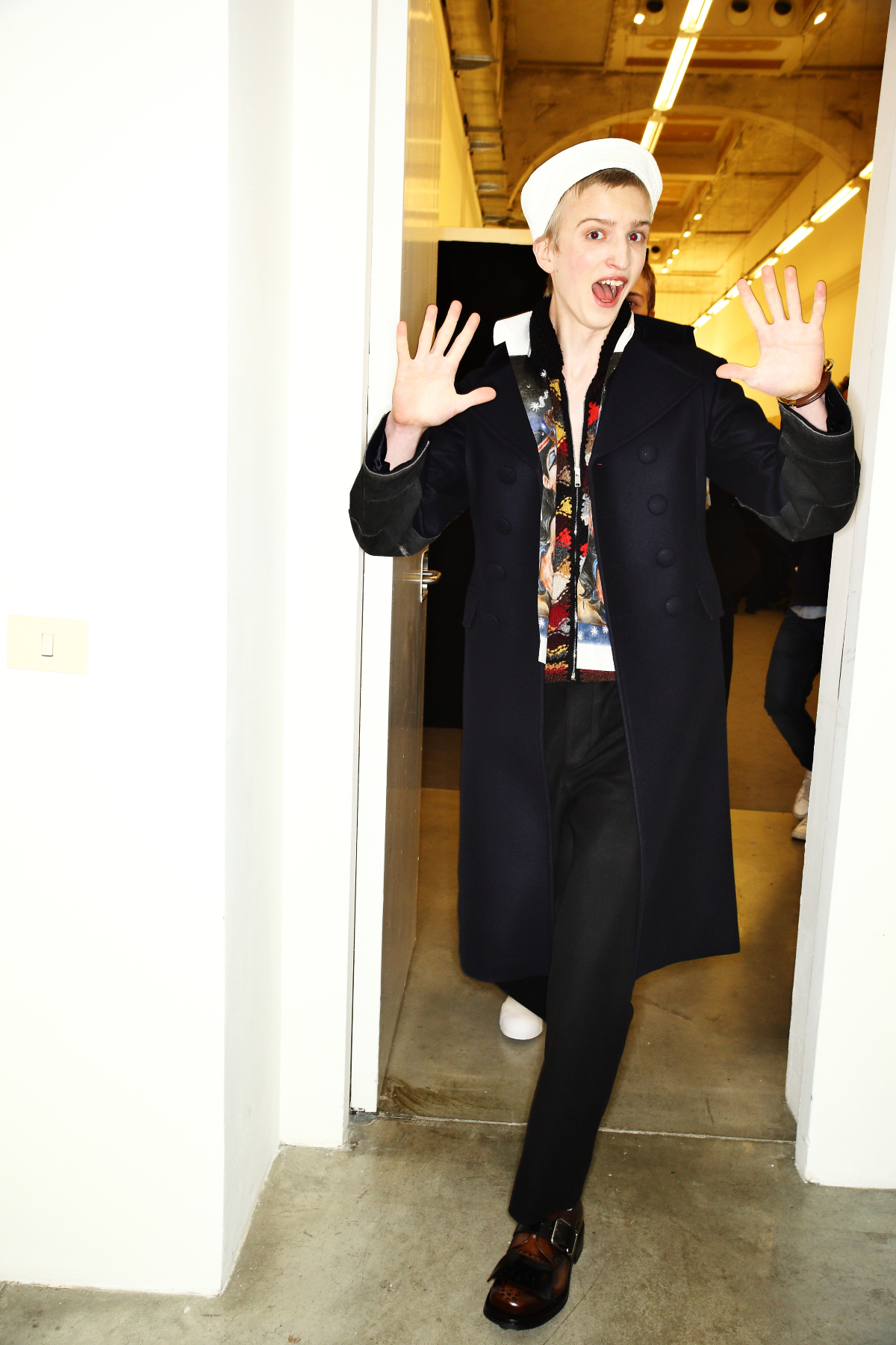 Prada Fall 16 Men Fashion Show Milan Backstage