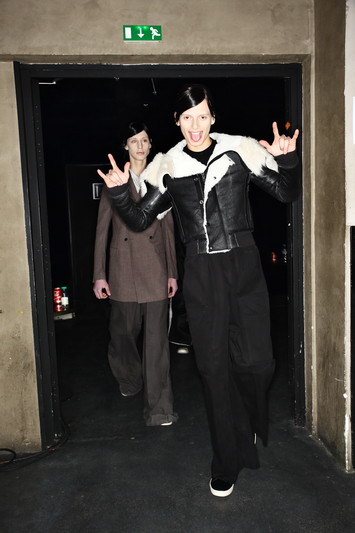 Rick Owens Fall 16 Men Fashion Show Paris Backstage