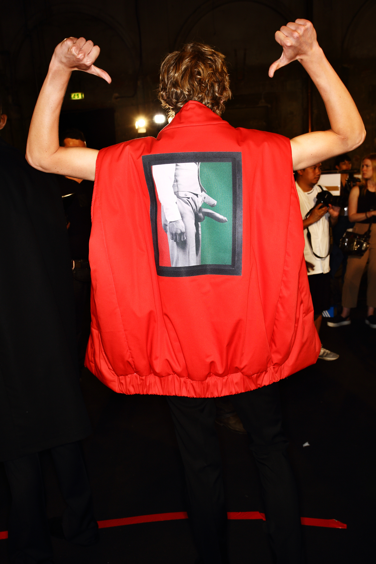 RAF Simons SS16 Men Fashion Show Florence Backstage