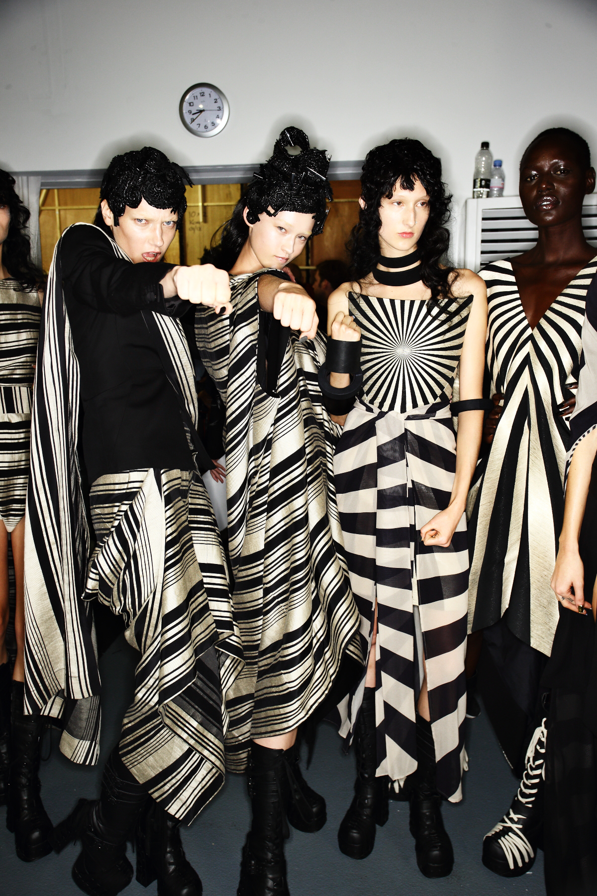 Gareth Pugh SS17 Fashion Show London Backstage