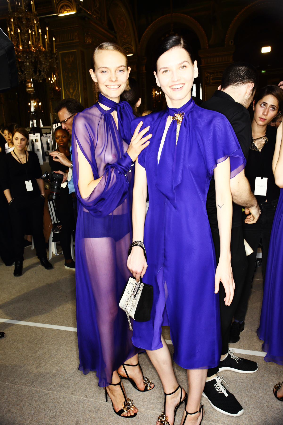 Lanvin SS17 Fashion Show Paris Backstage