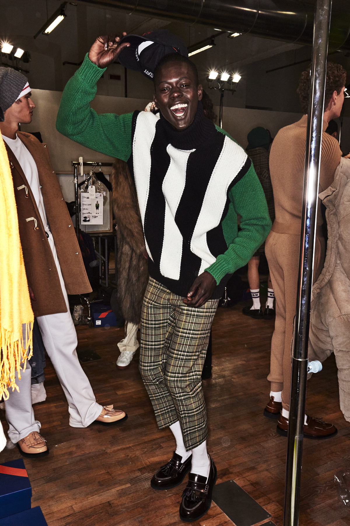 MSGM Fall 17 Men Fashion Show Milan Backstage