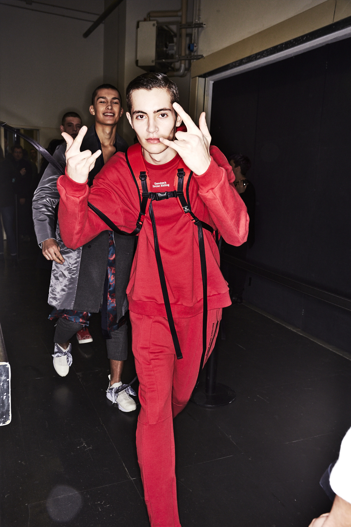 Yoshio Kubo Fall 17 Men Fashion Show Milan Backstage