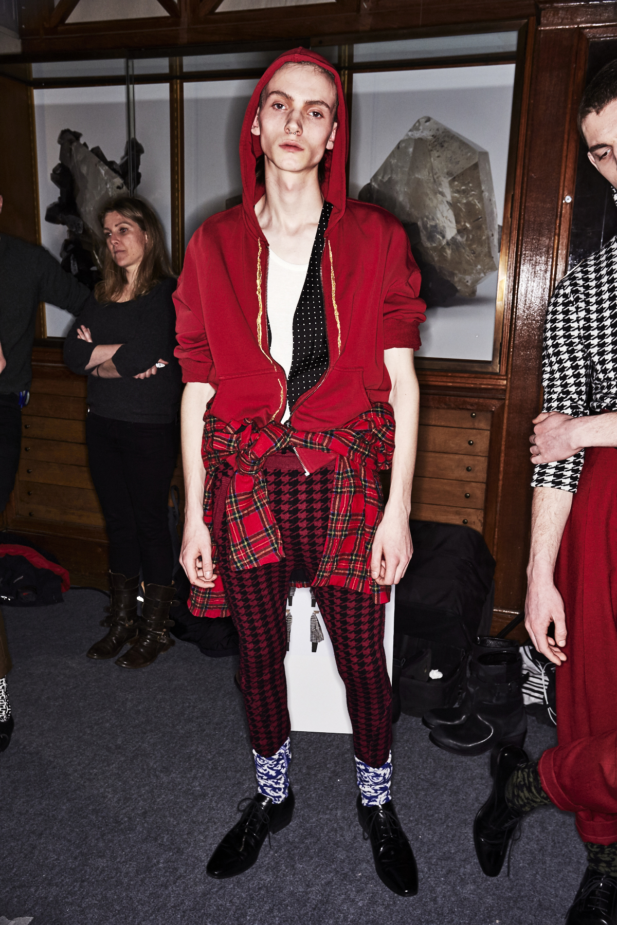 Haider Ackermann Fall 17 Men Fashion Show Paris Backstage