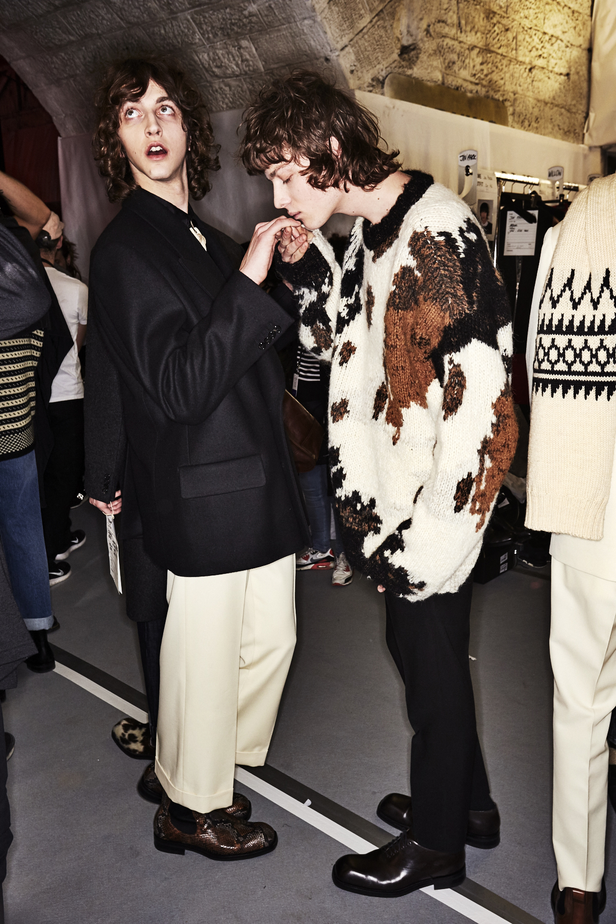 Dries Van Noten Fall 17 Men Fashion Show Paris Backstage