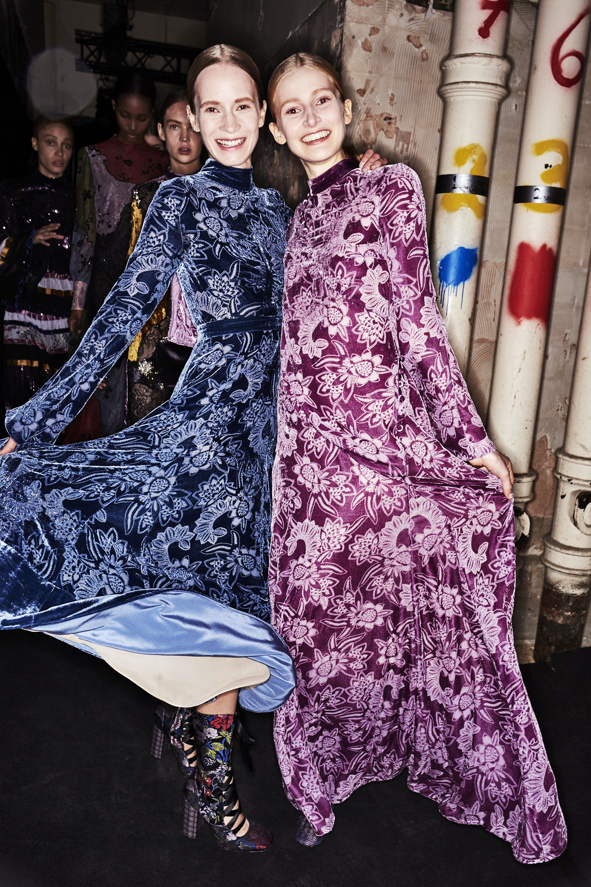 Erdem AW1718 Fashion Show London Backstage