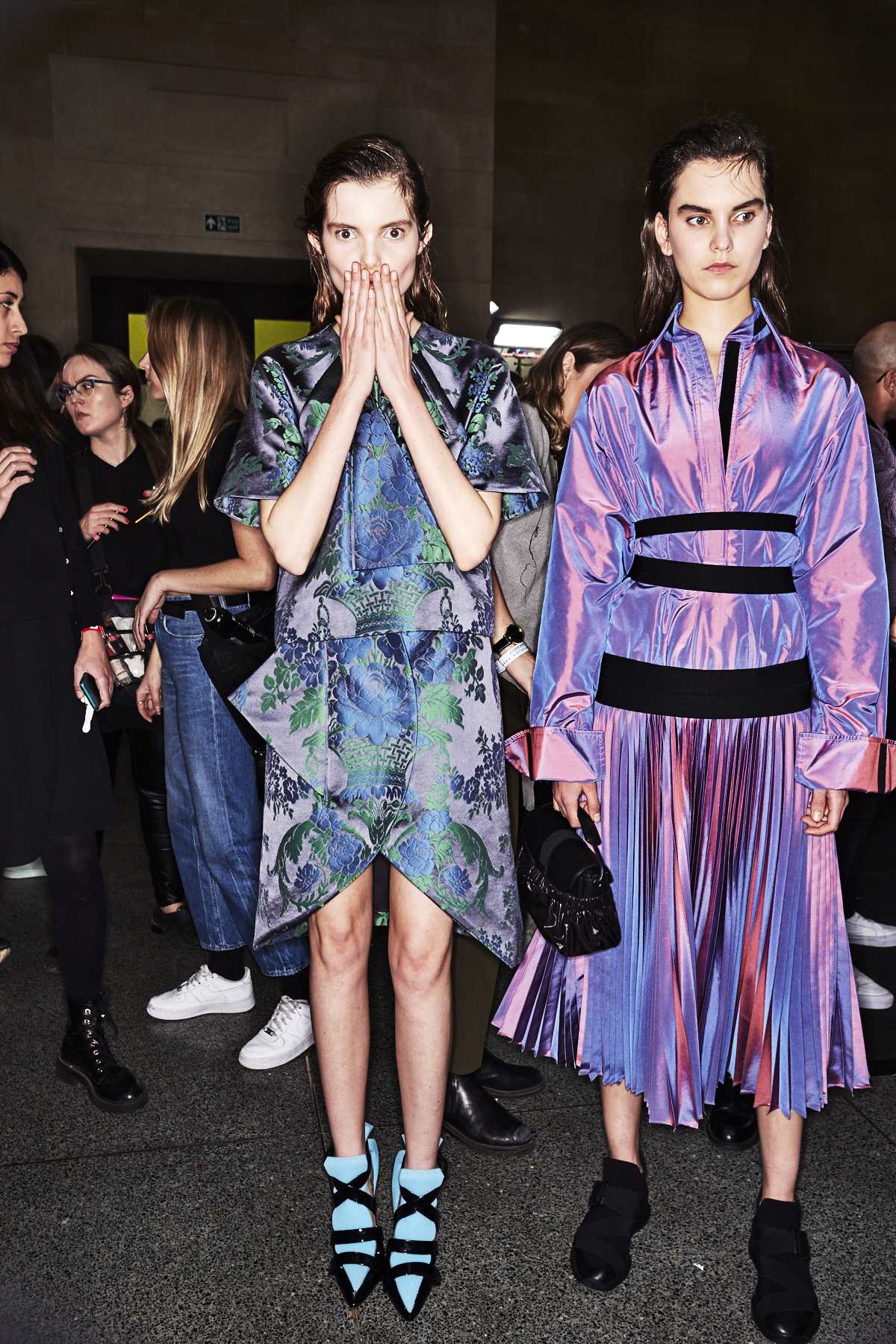 Christopher Kane AW1718 Fashion Show London Backstage