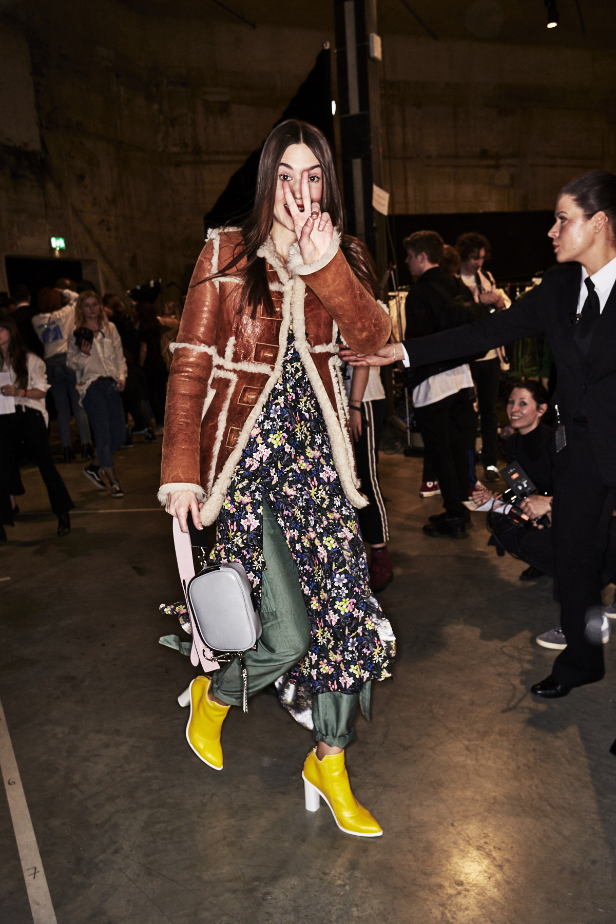 Topshop Unique AW1718 Fashion Show London Backstage