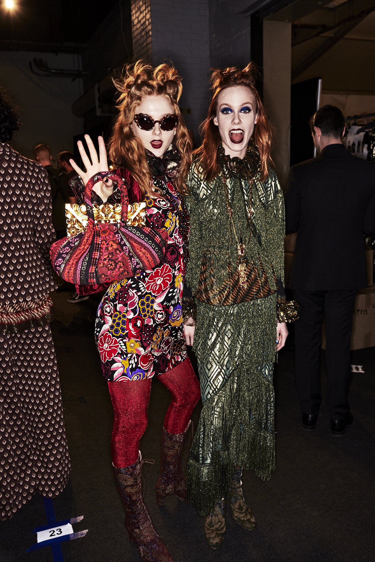 Anna Sui AW1718 Fashion Show New York Backstage