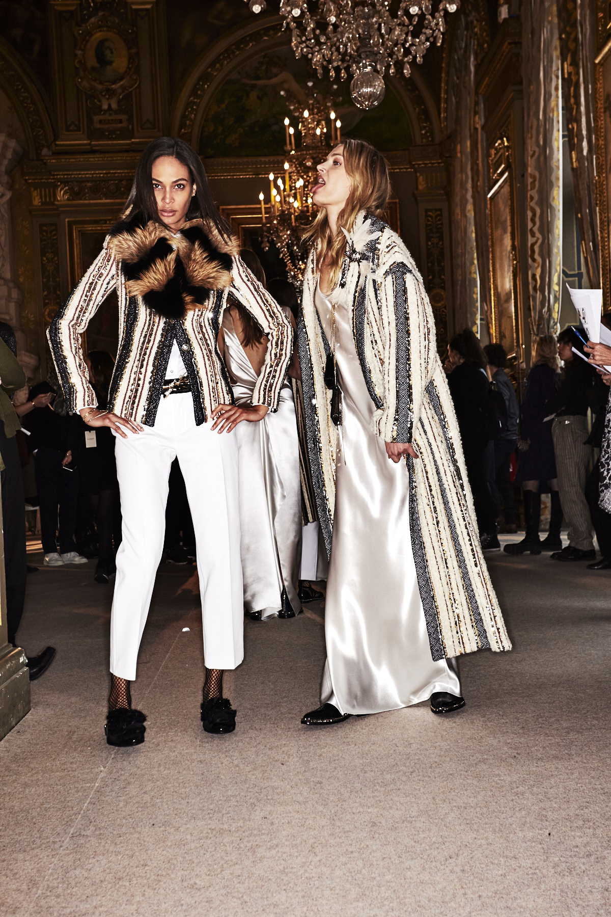 Lanvin AW1718 Fashion Show Paris Backstage