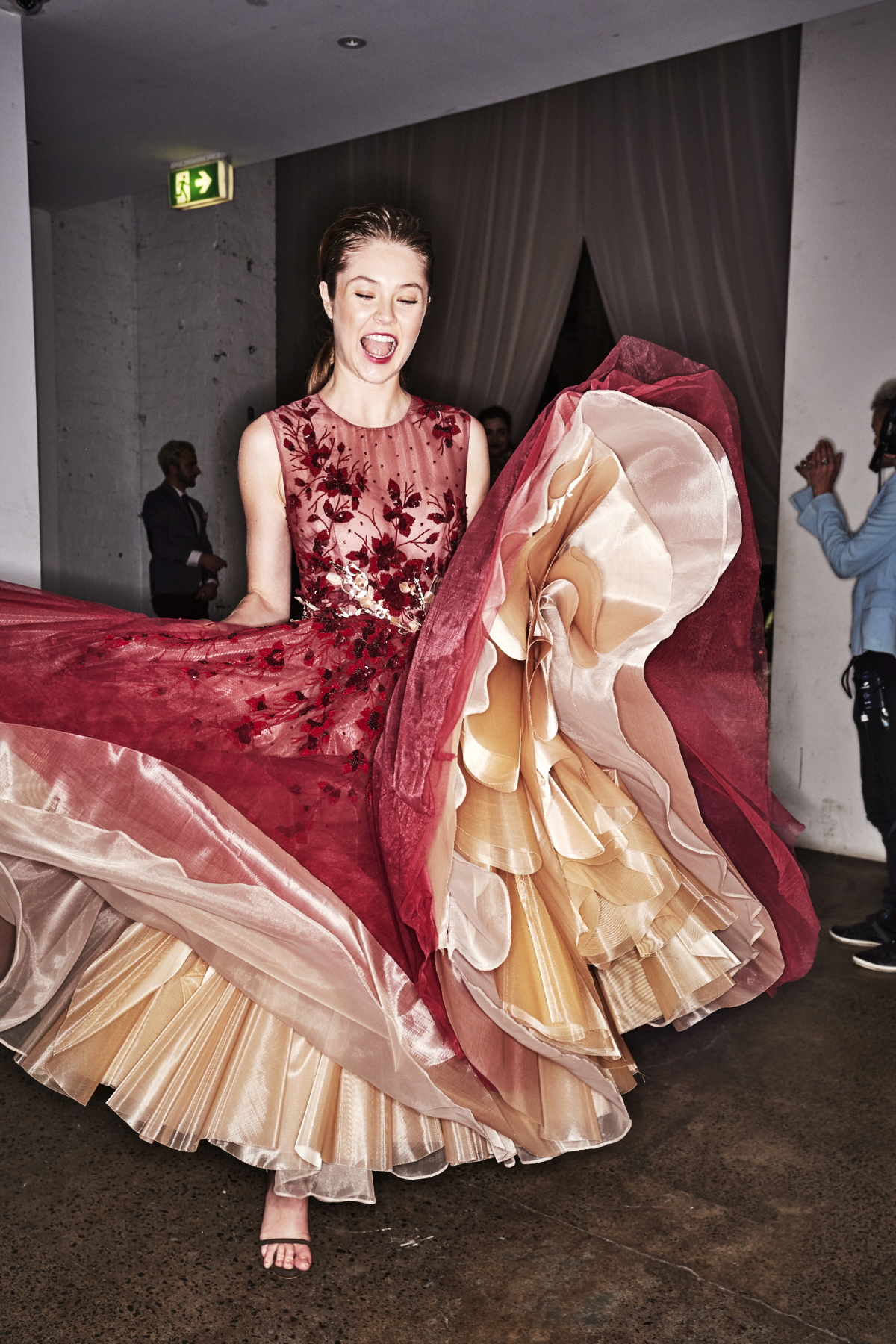 Steven Khalil Resort 2018 Fashion Show Sydney Backstage