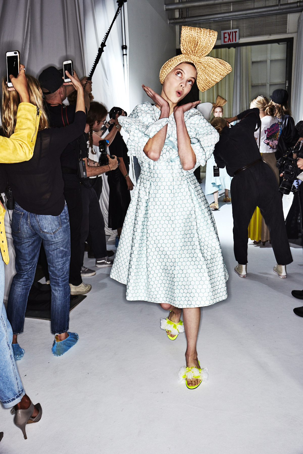 Delpozo SS18 New York Fashion Show Backstage