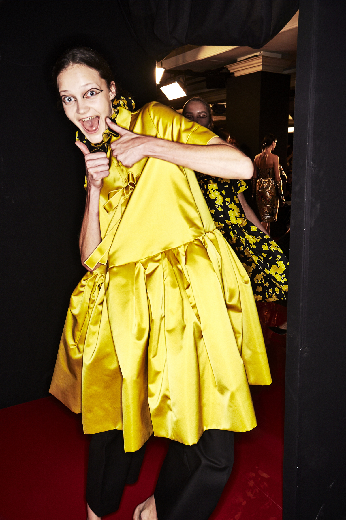 Rochas SS18 Fashion Show Paris Backstage