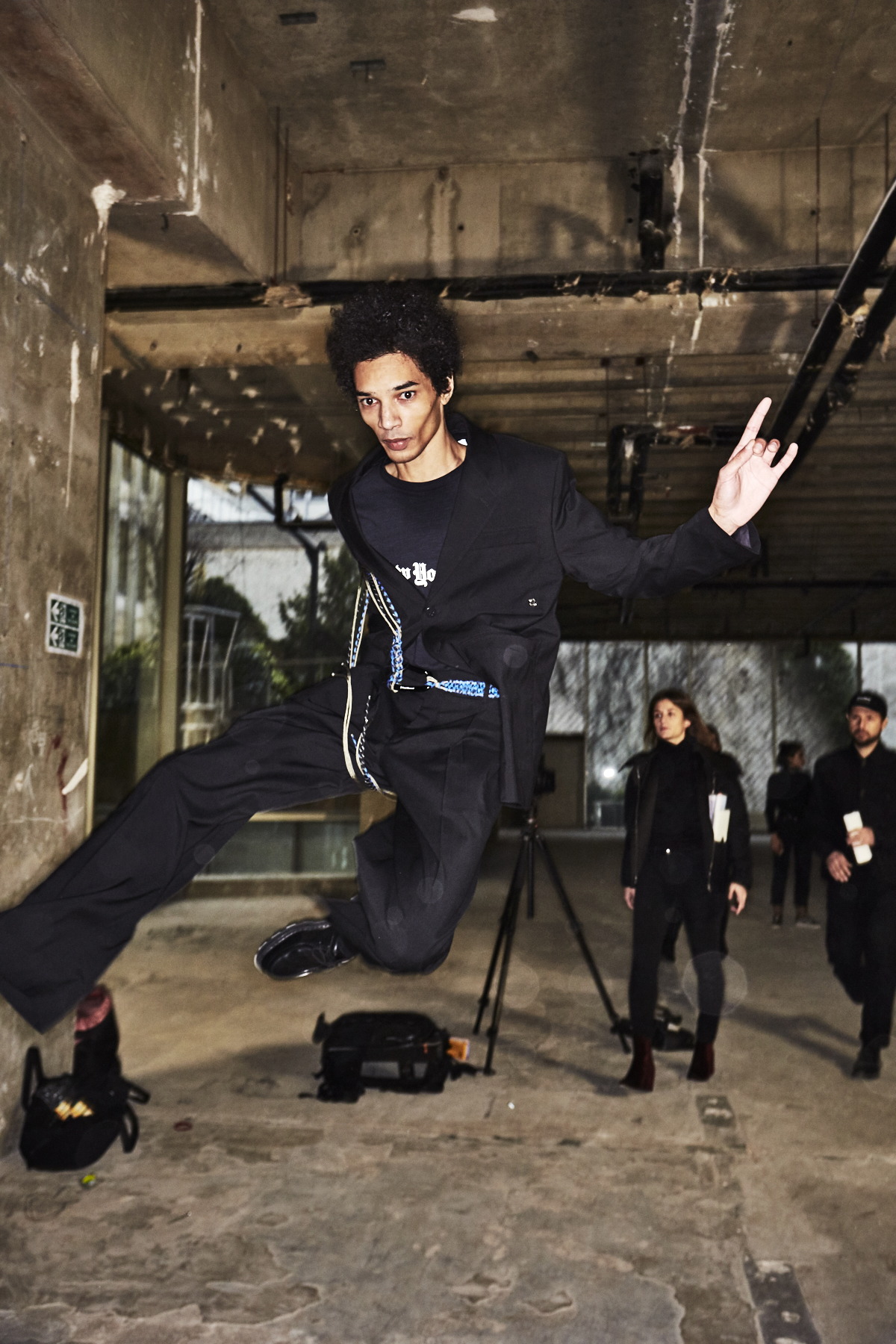 Etudes AW1819 Men Fashion Show Paris Backstage