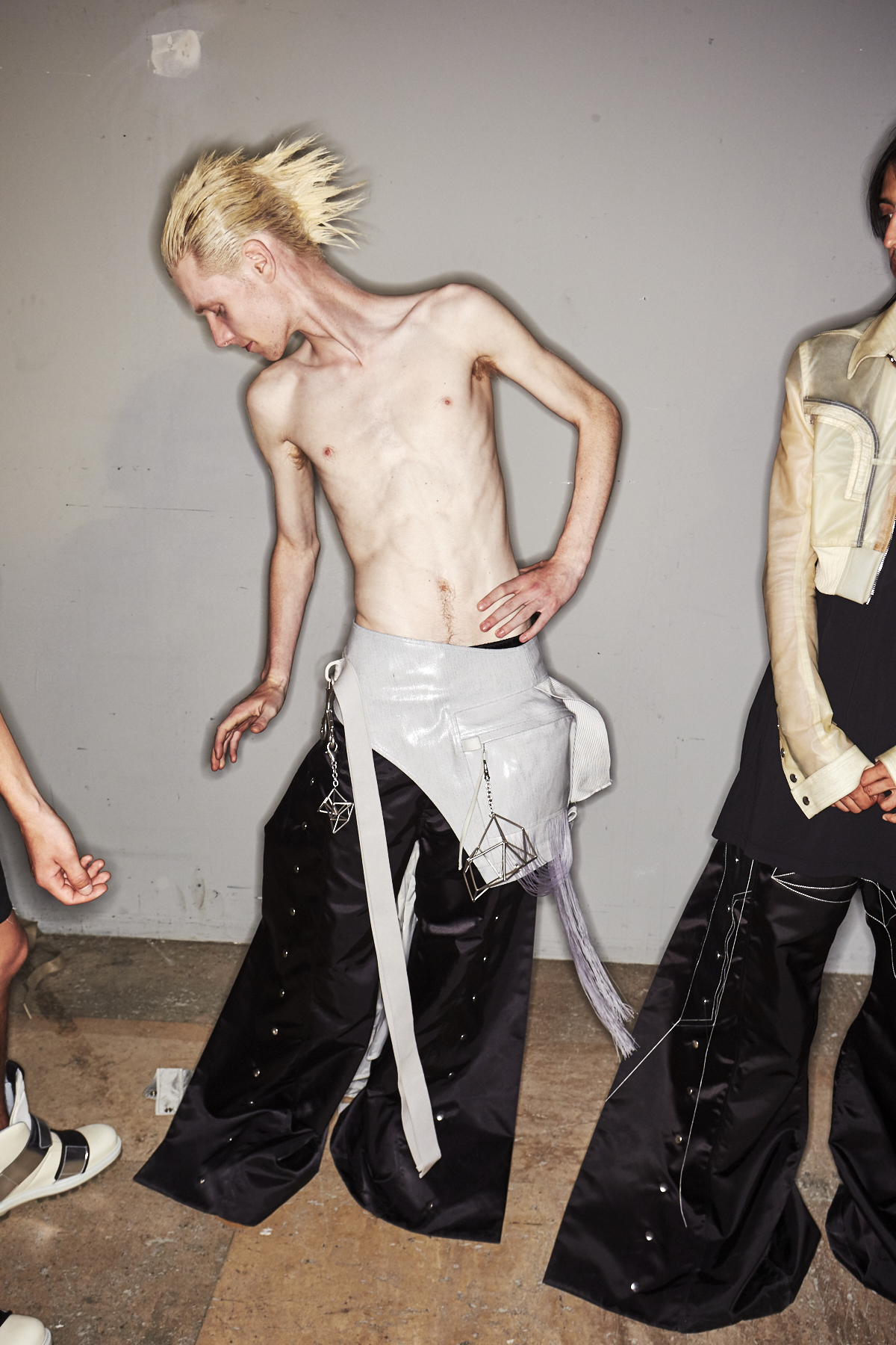 Rick Owens SS19 Men Fashion Show Paris Backstage