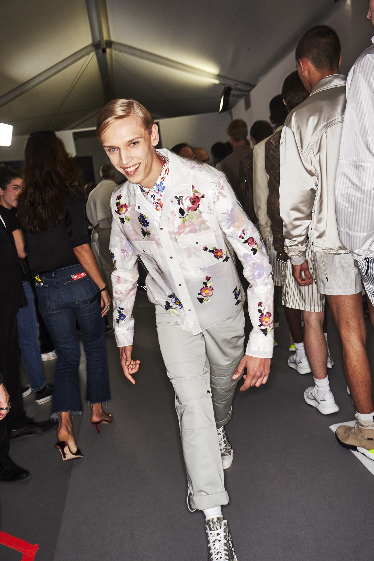 Dior SS19 Men Fashion show by Kim Jones Paris Backstage