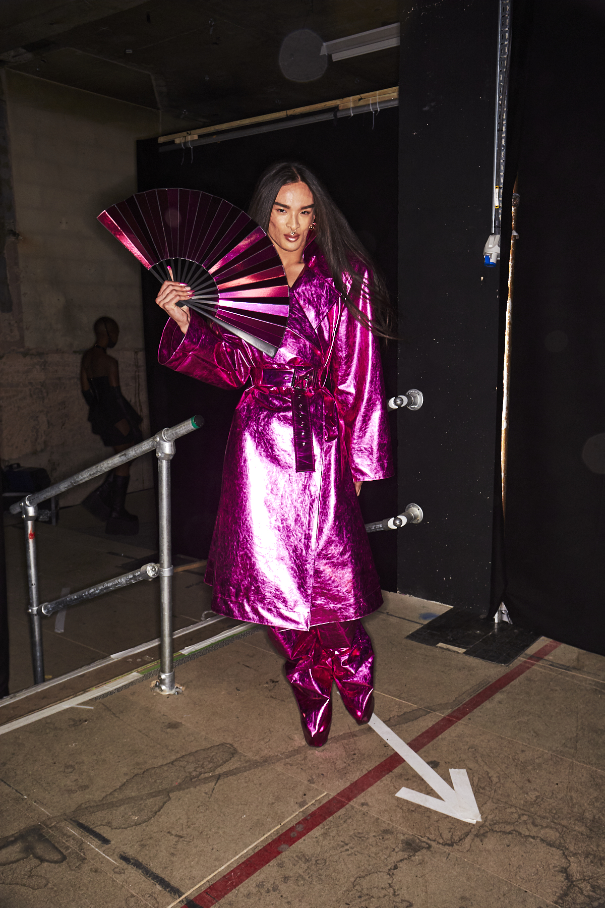 Gareth Pugh SS19 Fashion Show London Backstage