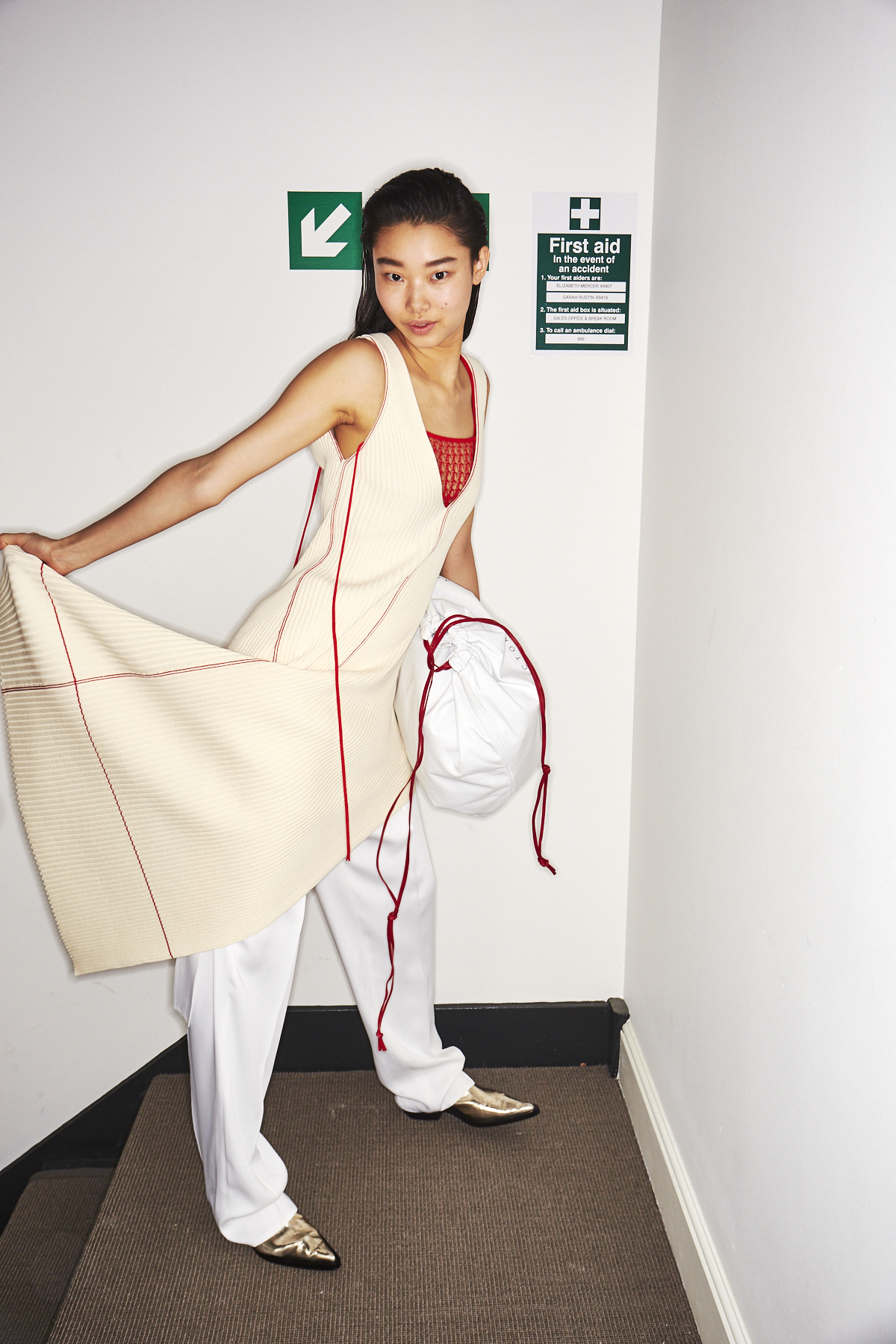 Victoria Beckham 10th Anniversary SS19 Fashion Show London Backstage