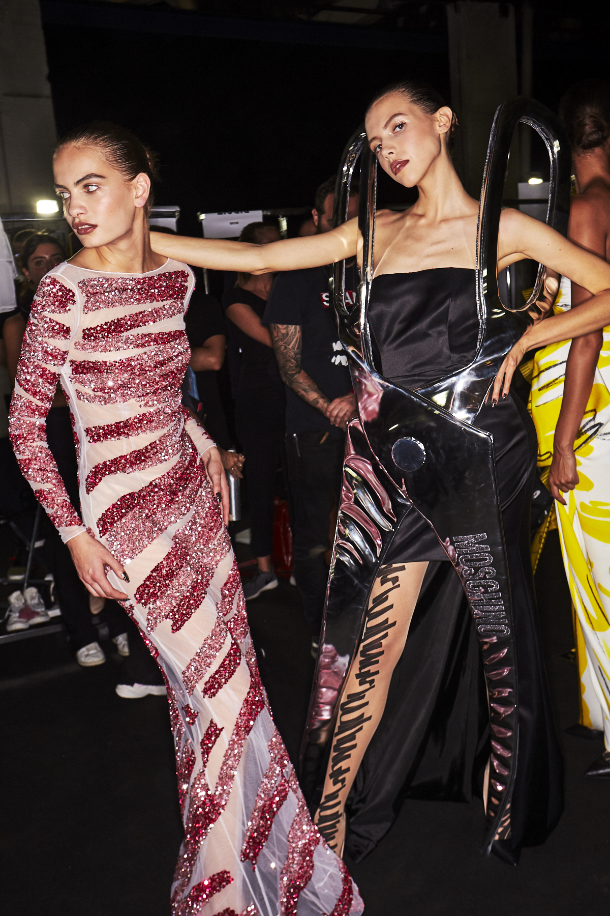 Moschino by Jeremy Scott SS19 Fashion Show Milan Backstage